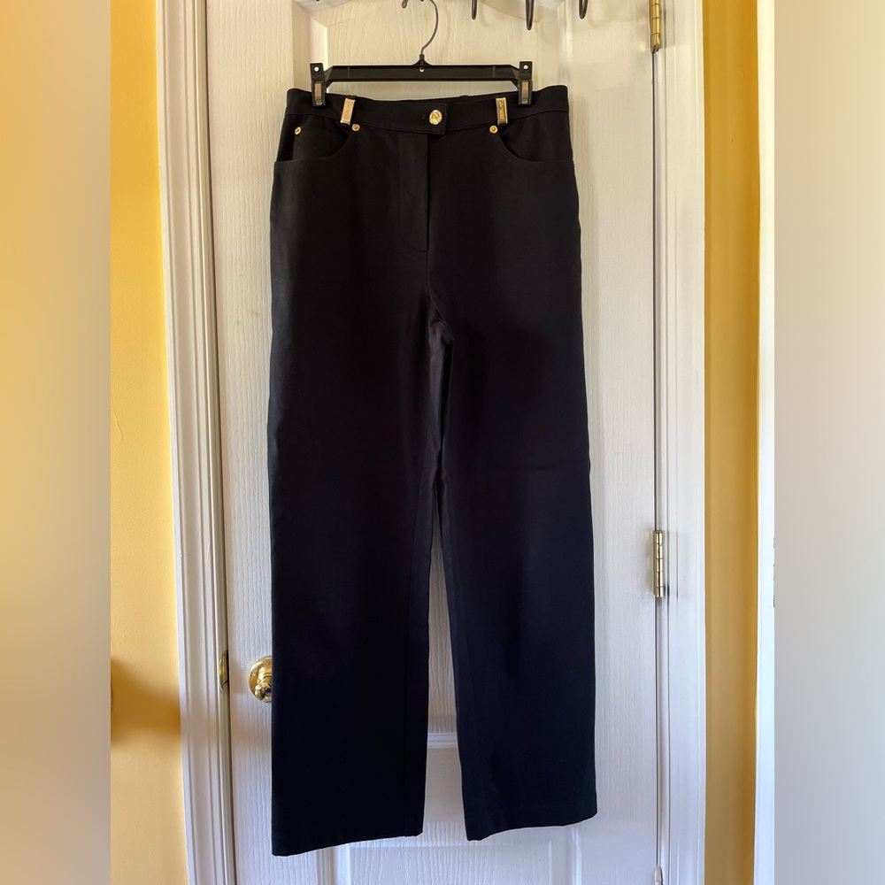 ST JOHN Navy Pants